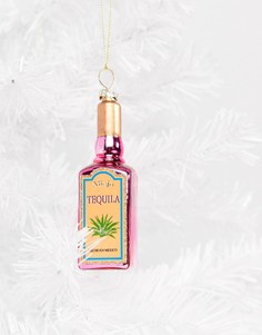 Новогоднее елочное украшение в виде бутылки текилы Sass & Belle - Мульти