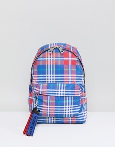 Маленький рюкзак в клетку Tommy Jeans - Мульти