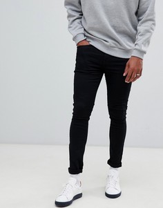 Черные зауженные джинсы New Look - Черный