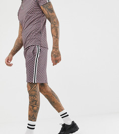 Шорты с ромбовидным принтом Mauvais - Черный