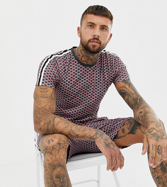 Обтягивающая футболка в ромбик Mauvais - Черный