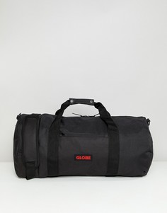 Черная нейлоновая сумка дафл с логотипом Globe - Черный