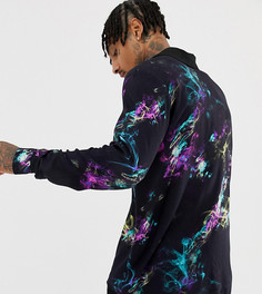 Рубашка с принтом Reclaimed Vintage inspired - Черный