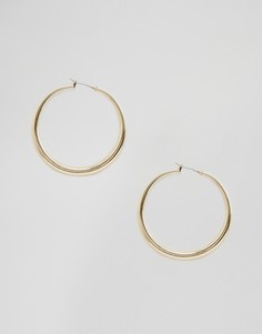 Серьги-кольца Nylon - Золотой