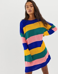 Свободный джемпер в полоску Daisy Street - Мульти