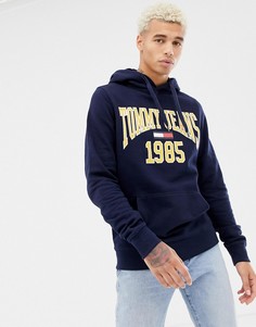 Темно-синий худи с логотипом Tommy Jeans 1985 - Темно-синий