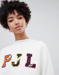 Свитшот с логотипом Pepe Jeans PJL - Белый
