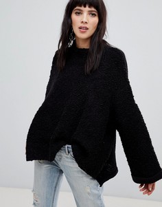 Джемпер Free People Cuddle Up - Черный