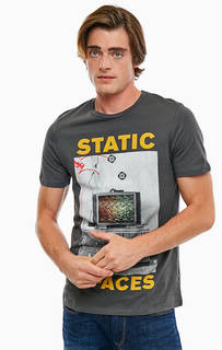 Хлопковая футболка с круглым вырезом Jack & Jones