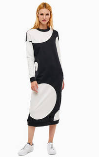 Хлопковое платье с длинными рукавами Noisy May