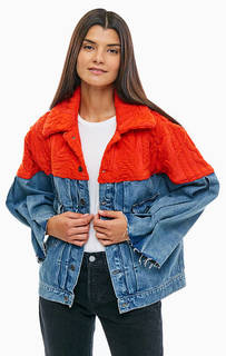 Джинсовая куртка с трикотажной вставкой Levi’S® Made & Crafted®