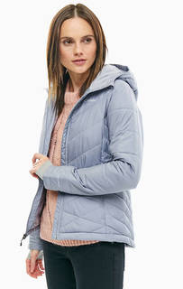 Приталенная серая куртка с капюшоном Heavenly Columbia