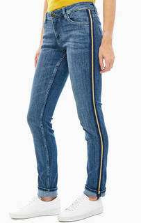 Джинсы с заломами и лампасами Shape Slim S.Oliver
