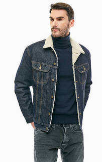 Утепленная куртка с контрастной строчкой Lee