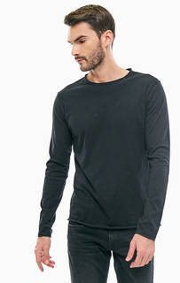 Черная футболка с длинными рукавами Replay