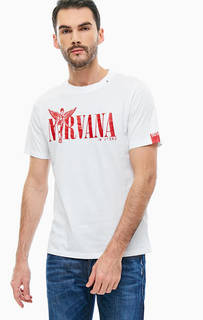 Хлопковая футболка с принтом Nirvana Tribute Replay