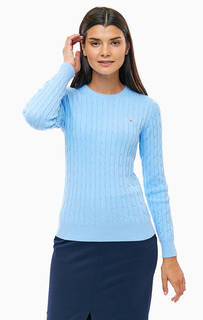 Хлопковый джемпер с косами Gant