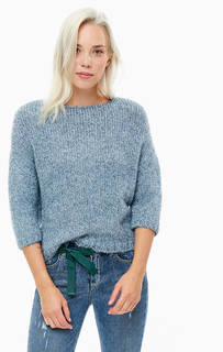 Синий джемпер с длинным рукавами Kocca