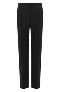 Шерстяные брюки прямого кроя Giorgio Armani