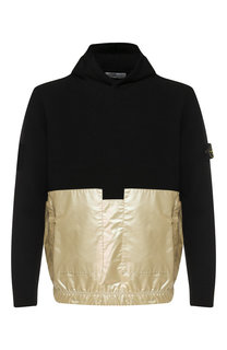 Шерстяной джемпер с капюшоном Stone Island