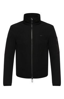 Куртка на молнии с воротником-стойкой Emporio Armani