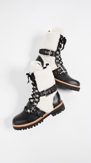Sigerson Morrison Iris Shealing Buckle Boots