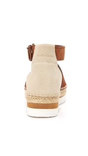 See by Chloe Glyn Espadrille Wedge Sandals