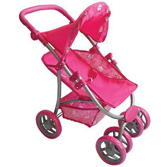 Коляска для кукол Buggy Boom "Skyna", розовая