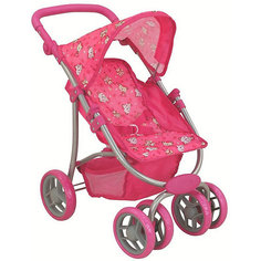 Коляска для кукол Buggy Boom "Skyna", розовая