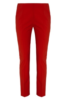 Красные шерстяные брюки Valentino