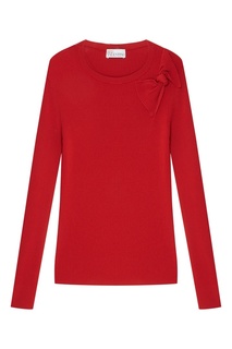Красный свитер с бантом RED Valentino