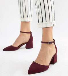 Туфли на каблуке с острым носком ASOS DESIGN Starling - Красный