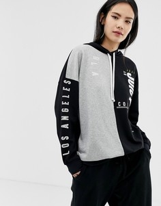Удлиненный худи с логотипом Juicy By Juicy Couture - Мульти