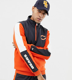 Свитшот с молнией 1/4 New Era NFL Chicago Bears эксклюзивно для ASOS - Оранжевый