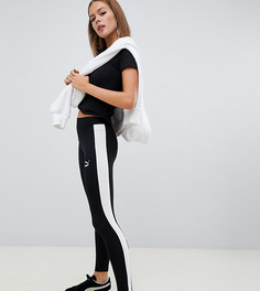Черные классические леггинсы с логотипом Puma - Черный