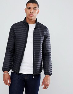 Черная дутая куртка Emporio Armani - Черный