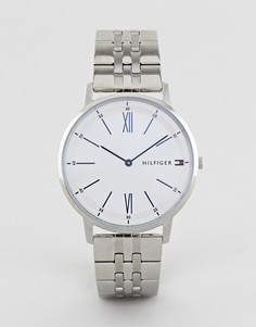 Серебристые наручные часы Tommy Hilfiger Cooper - 41 мм - Серебряный