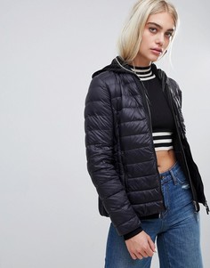 Дутая складываемая куртка Armani Exchange - Темно-синий