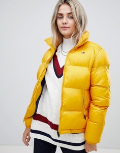 Дутая куртка Tommy Jeans - Желтый
