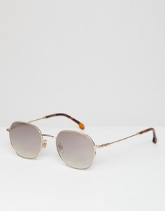 Круглые солнцезащитные очки Carrera - Золотой