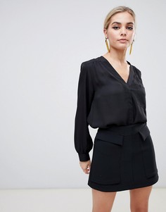 Блузка ASOS DESIGN - Черный