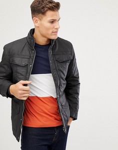 Черная вощеная куртка Burton Menswear - Черный
