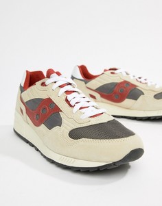 Бежевые кроссовки Saucony Shadow 5000 - Бежевый