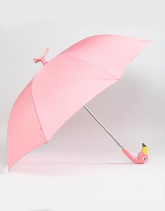 Зонт в виде фламинго Sunnylife - Розовый