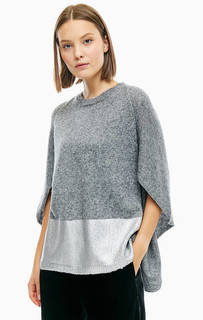 Пончо с металлизированной нитью Replay