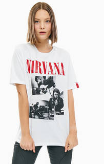 Хлопковая футболка с принтом Nirvana Tribute Replay