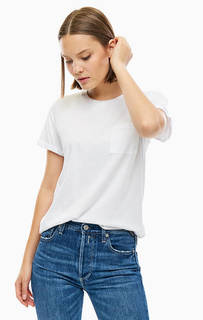 Удлиненная футболка с нагрудным карманом Replay