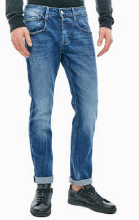 Зауженные синие джинсы с застежкой на болты Vermont Guess