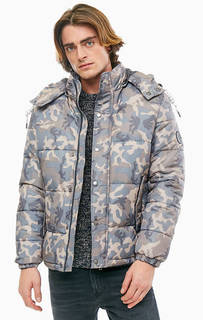 Демисезонная куртка с камуфляжным принтом Jack & Jones