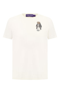 Хлопковая футболка с круглым вырезом Ralph Lauren